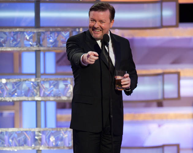 Los Globos de Oro volverán a ser El Show de Ricky Gervais