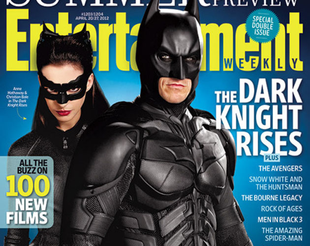 EW dedica su portada a 'The Dark Knight Rises' con Batman y Catwoman 