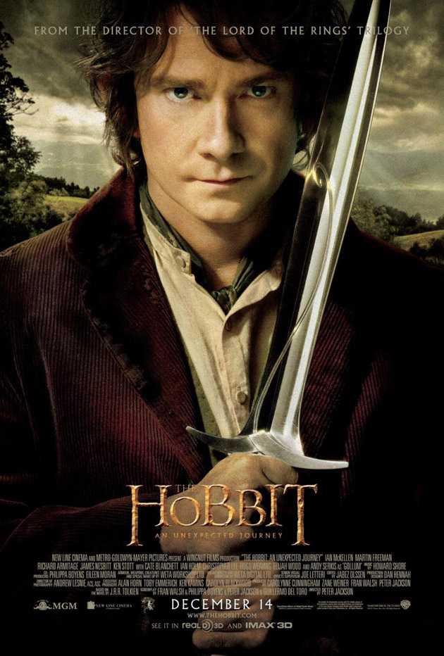 Bilbo protagoniza el nuevo póster de 'El Hobbit: Un viaje inesperado'