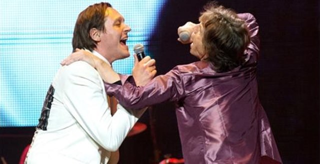 El líder de Arcade Fire y Rolling Stones juntos en concierto