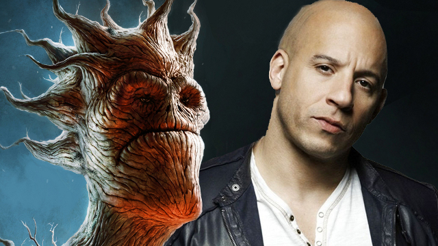 Vin Diesel se convierte en Groot de Los Guardianes de la Galaxia en el rodaje de 'Fast & Furious 7'
