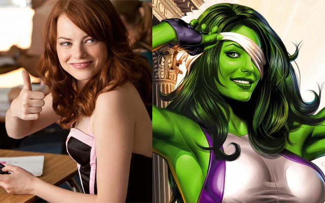 Emma Stone interpretará a Hulka en la nueva película de 'Hulk'