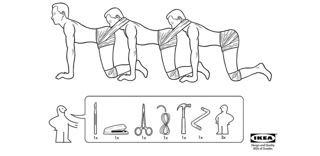 Cómo construir tus propios monstruos con los manuales de Ikea