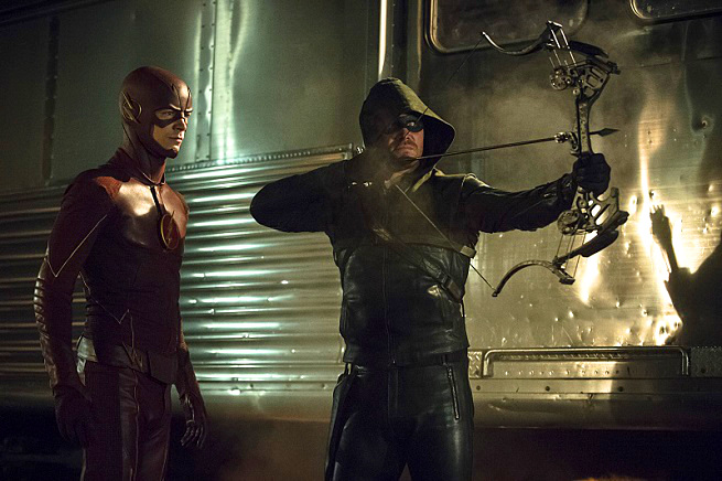 Primeras fotos del crossover entre The Flash y Arrow