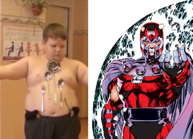 Magneto es real: El niño ruso que puede atraer el metal con su cuerpo