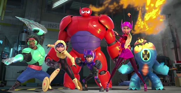 Filtrada escena post créditos de 'Big Hero 6', héroes de Disney y Marvel Studios