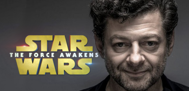 Revelado el papel de Andy Serkis en 'Star Wars: El Despertar de la Fuerza'