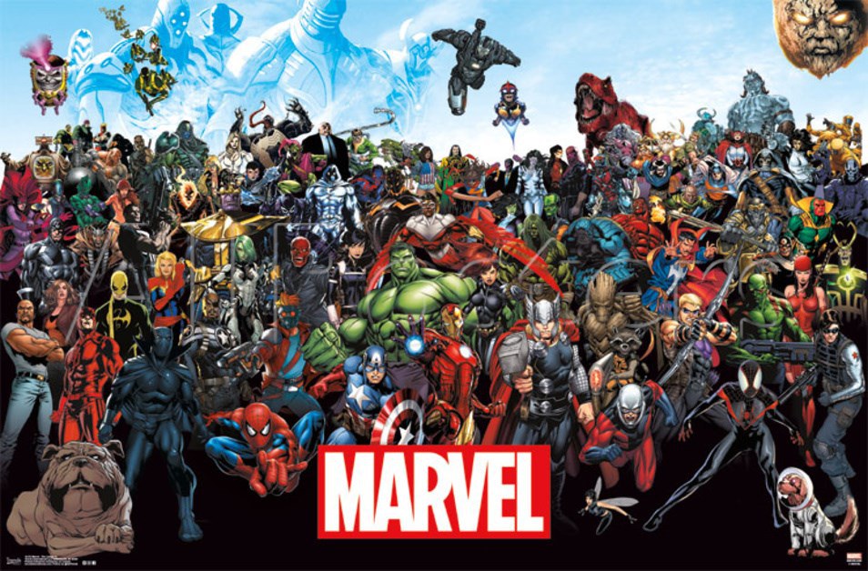 Marvel elimina a los X-Men y los Cuatro Fantásticos de su logo