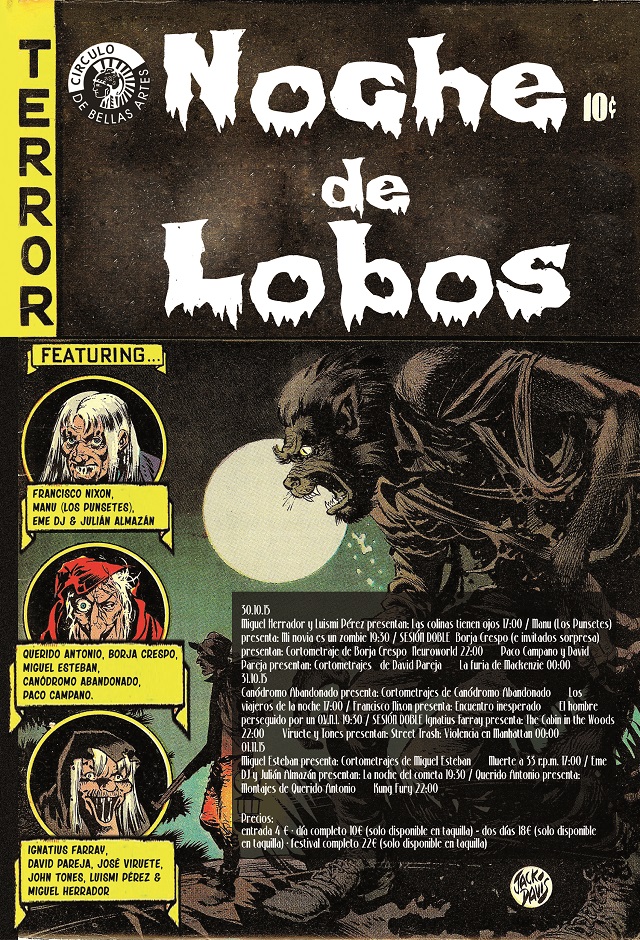 Noche de Lobos: Halloween en el Círculo de Bellas Artes de Madrid con Cultture