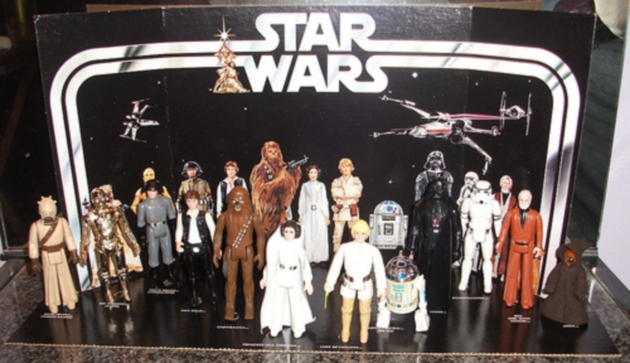 El primer anuncio de juguetes de Star Wars