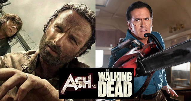 Bruce Campbell crea un crossover entre 'Ash Vs Evil Dead' y 'The Walking Dead'