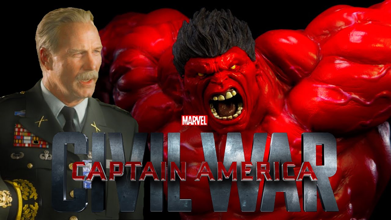 Entonces, ¿veremos al Hulk Rojo en ‘Capitán América: Civil War’?