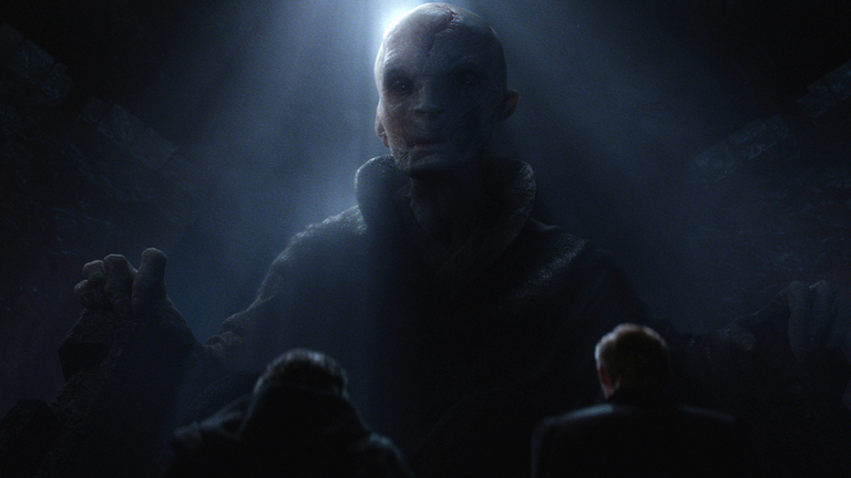 Revelaciones sobre la identidad del Líder Supremo Snoke de'Star Wars'