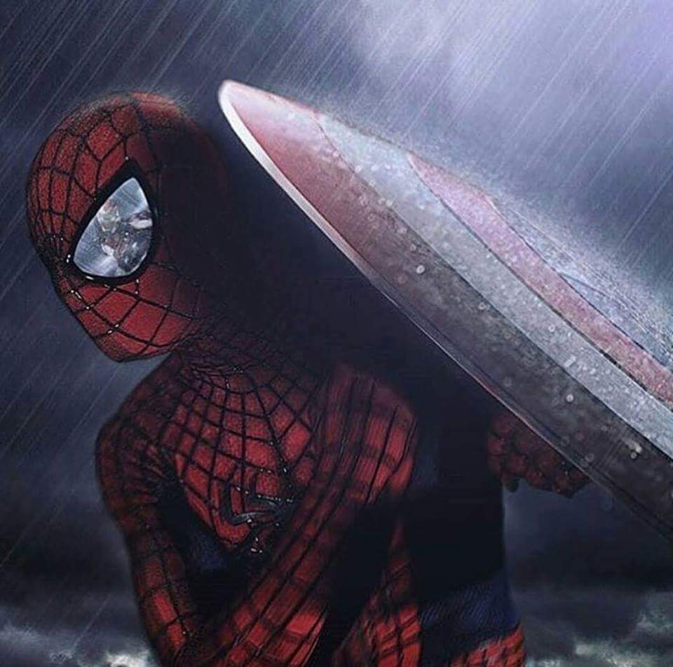 Tom Holland lo da todo para su Spider-Man en 'Civil War'