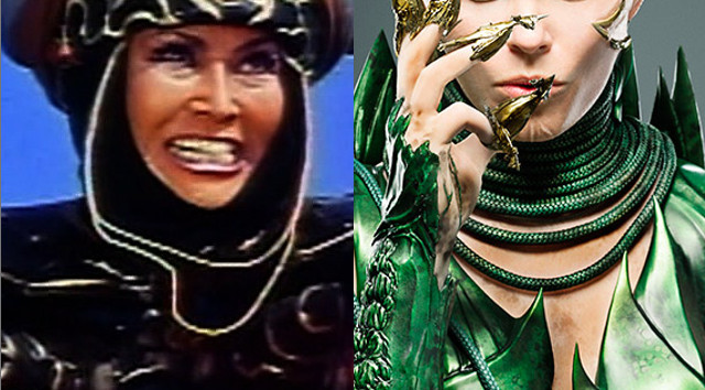 El aspecto de Rita Repulsa en el reinicio de los Power Rangers