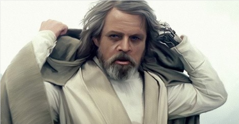 Escena eliminada de Luke Skywalker en 'Star Wars: El Despertar de la Fuerza'