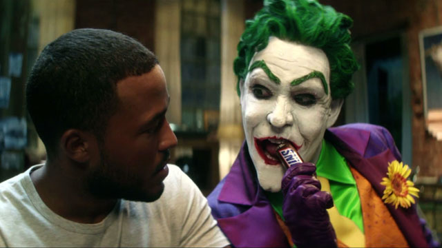 El Joker cambia de ánimo en un anuncio de Snickers