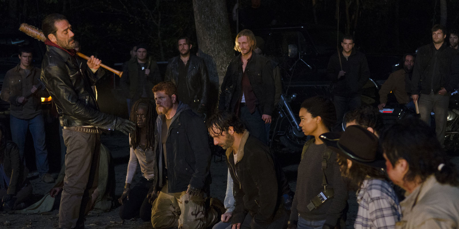 El rodaje de 'The Walking Dead' descubre la víctima de Negan