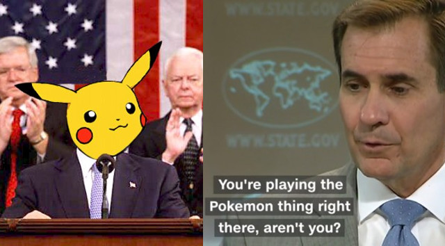Pokemon Go! interrumpe comunicado anti-terrorista del gobierno estadounidense