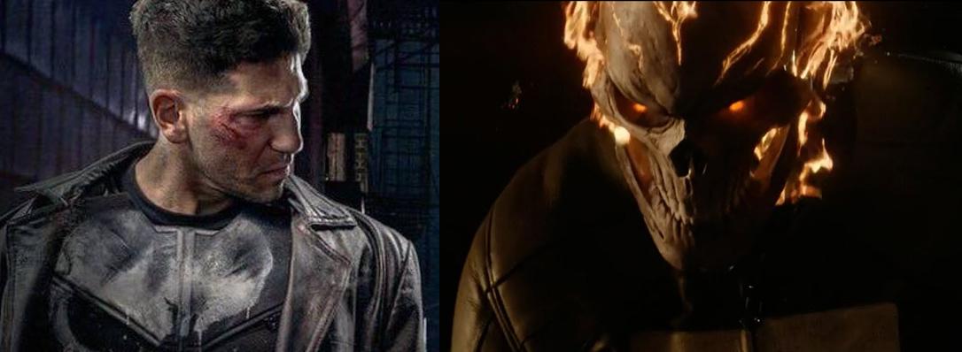 ¿Crossover televisivo para unir a Ghost Rider y Punisher?