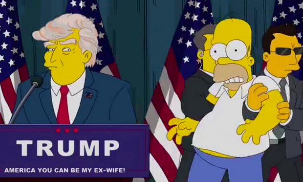 'Los Simpson' vaticinaron la presidencia de Trump hace 16 años