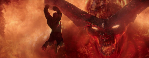 Primer vistazo a los dragones de Surtur en 'Thor: Ragnarok'