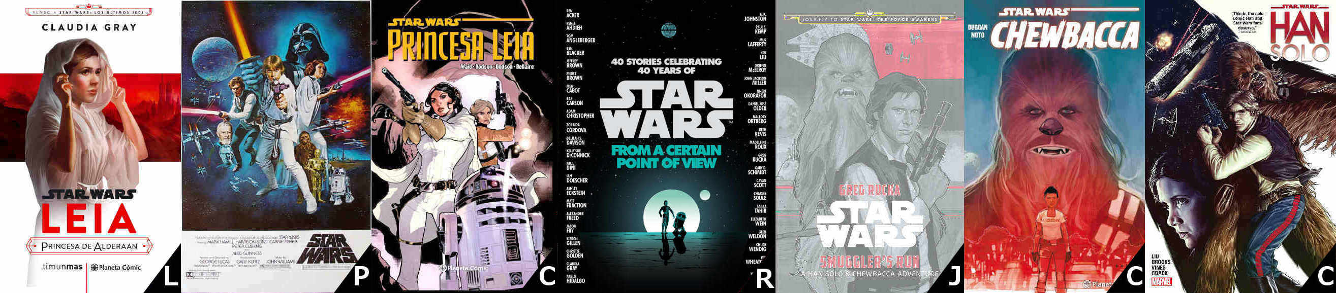Guía de Star Wars con el orden de todas las películas, novelas, series y comics del canon