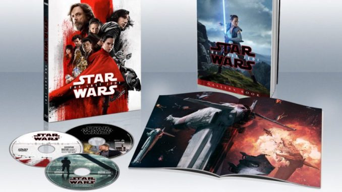 El blu-ray de Star Wars: Los Últimos Jedi rompe records en su primera semana a la venta