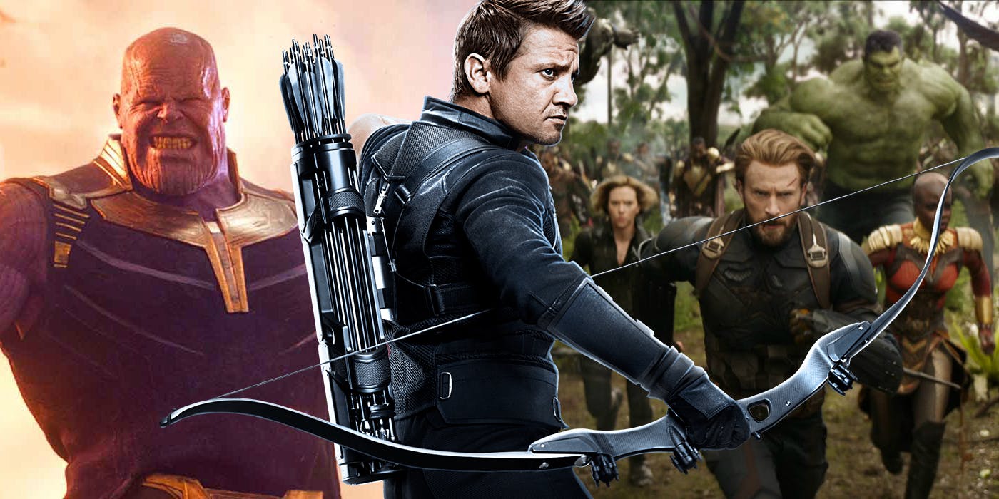 Revelada la conexión entre Infinity War y el papel de Hawkeye en Vengadores 4