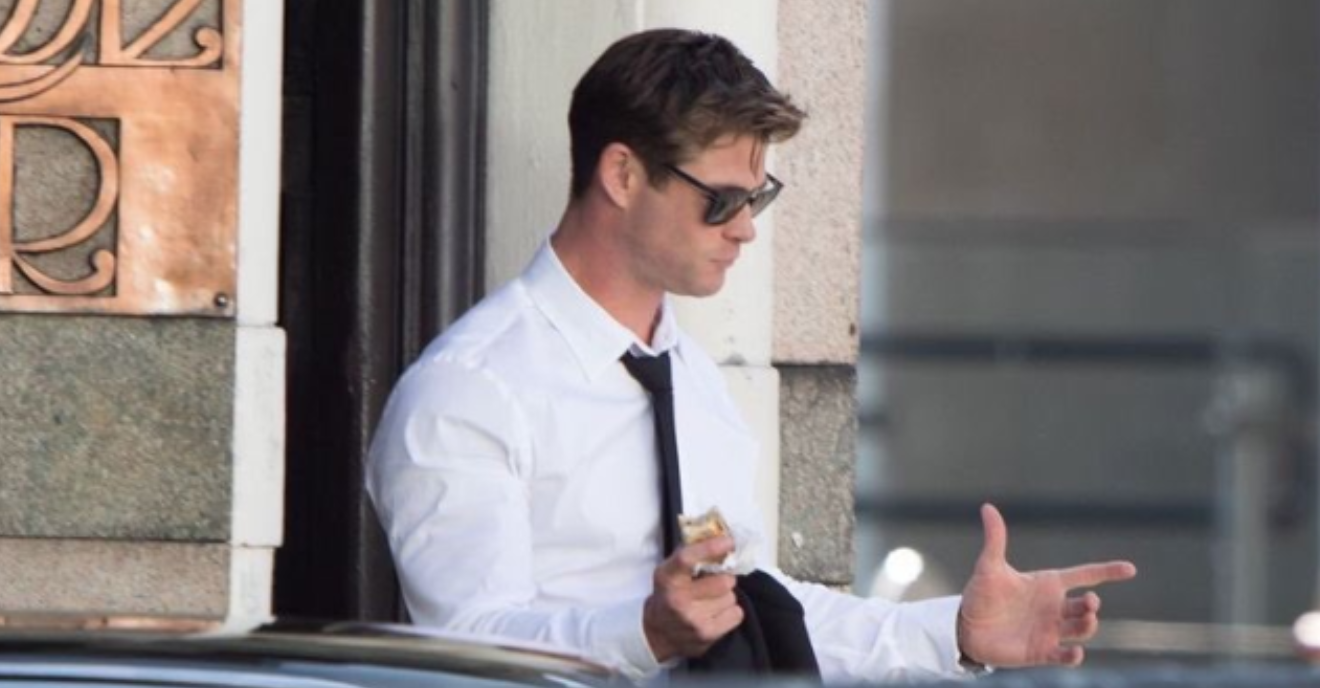 Primera imagen oficial de Chris Hemsworth en el reboot de Men in Black