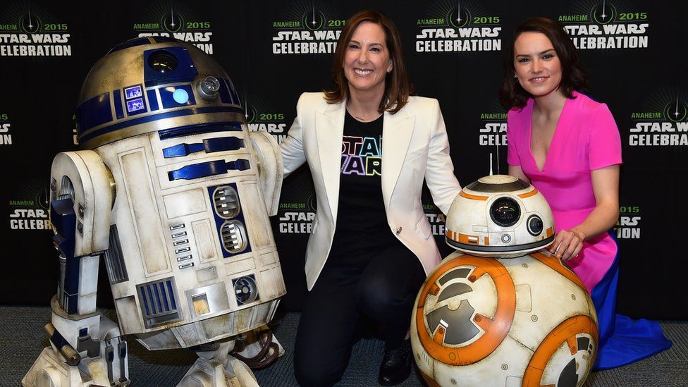 Kathleen Kennedy amplia su contrato como presidenta de Star Wars
