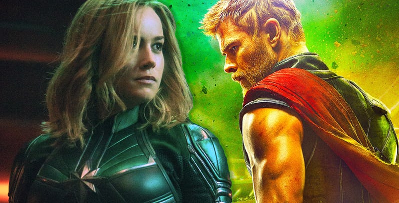 La conexión de la escena post-créditos original de 'La Capitana Marvel' con 'Thor Ragnarok'