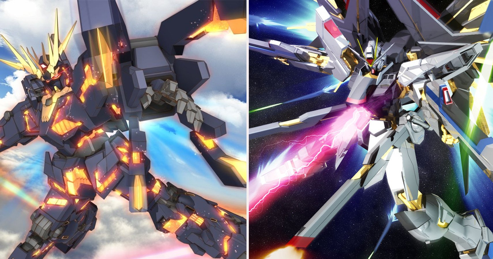 Gundam: Los 10 mejores diseños de Gundam, clasificados