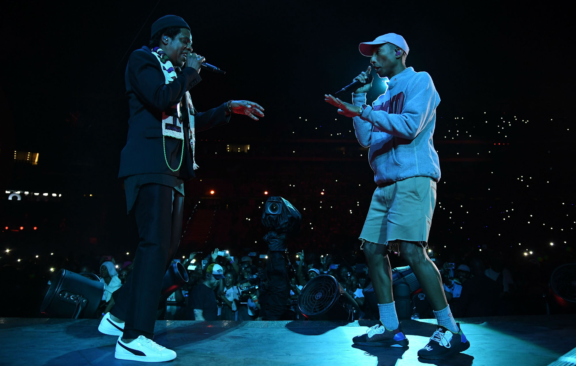 Jay-Z y Pharrell lanzan una nueva y poderosa canción, 'Entrepreneur'.