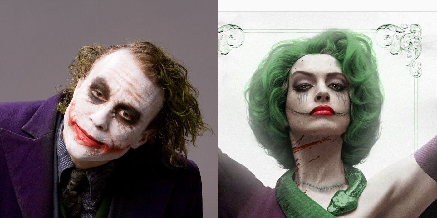 Anne Hathaway conjura al Joker en el nuevo arte de BossLogic