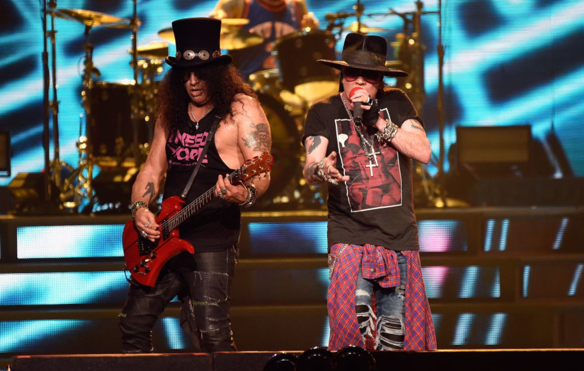 Vea las nuevas imágenes de Guns N' Roses cubriendo el 