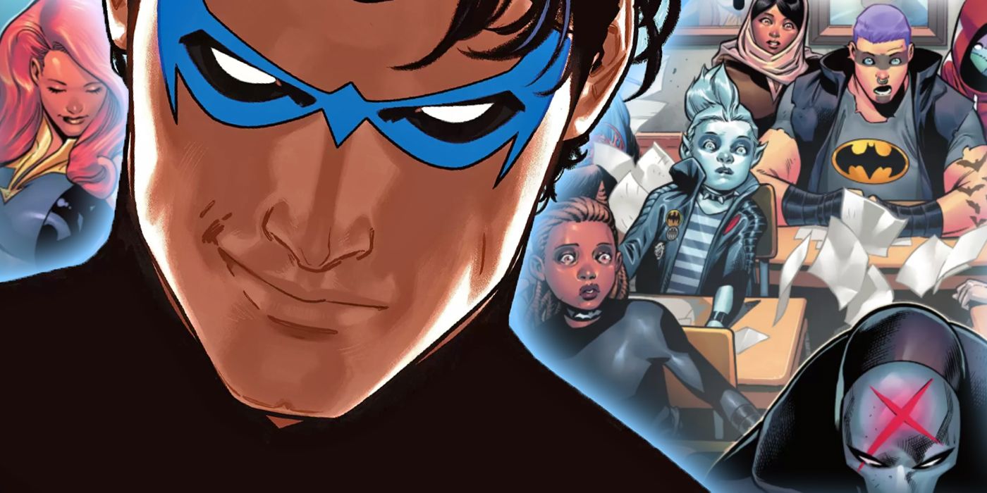 Nightwing se burla de la verdadera razón de Dick Grayson para iniciar la Academia de los Teen Titans