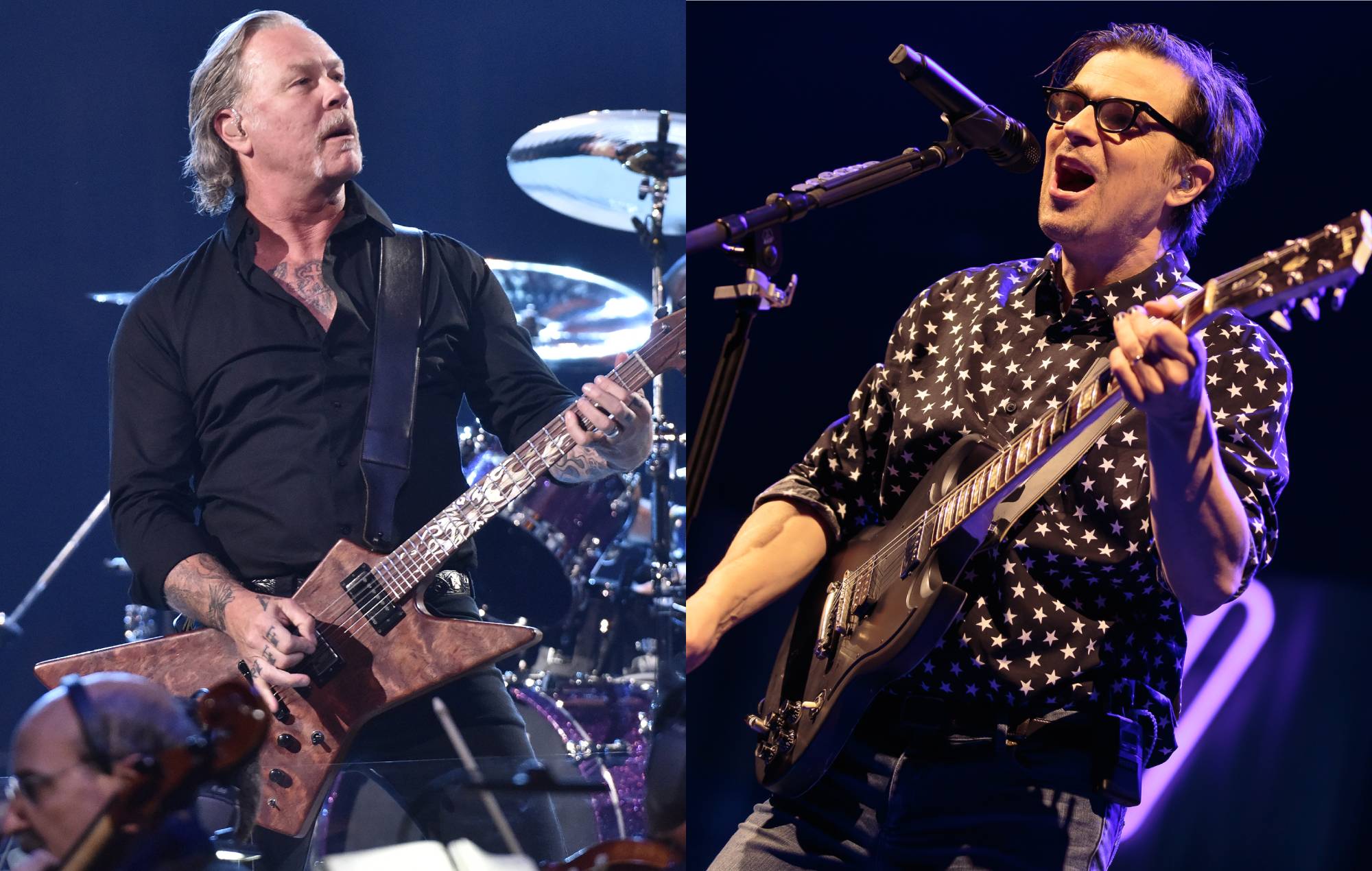 Metallica comparte la versión de Weezer de 'Enter Sandman' del álbum de versiones 'Blacklist'