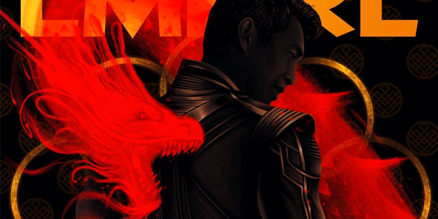 Shang-Chi abraza a su dragón interior en la portada variante de Empire