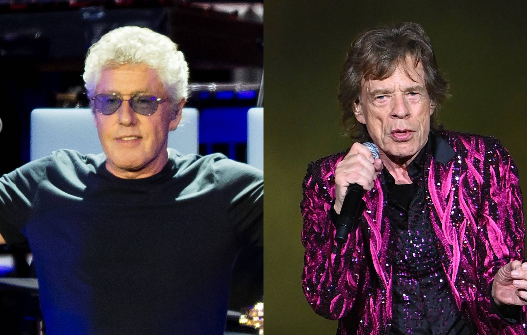 Roger Daltrey, de The Who, califica a los Rolling Stones de "banda de pub mediocre"