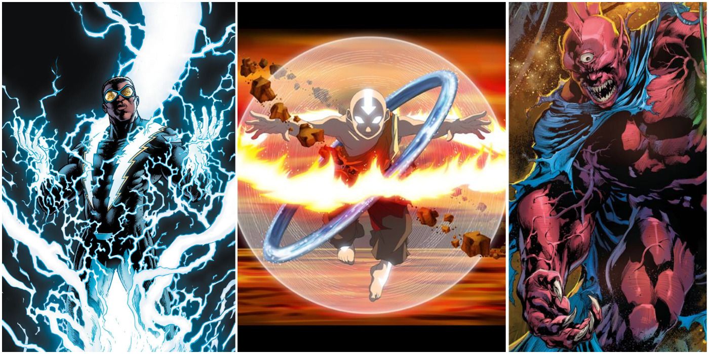 Avatar: 10 personajes de DC más fuertes a los que Aang puede derrotar