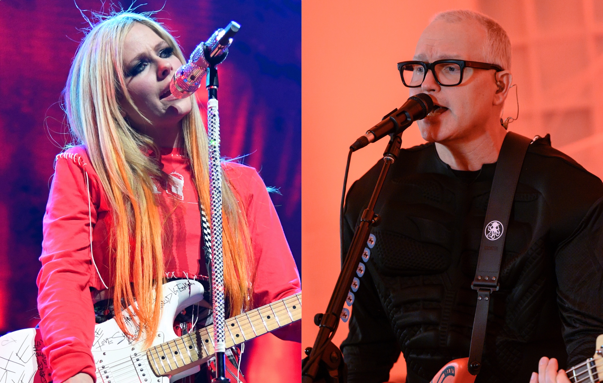 Avril Lavigne dice que fue un "gran honor" trabajar con Mark Hoppus de Blink-182