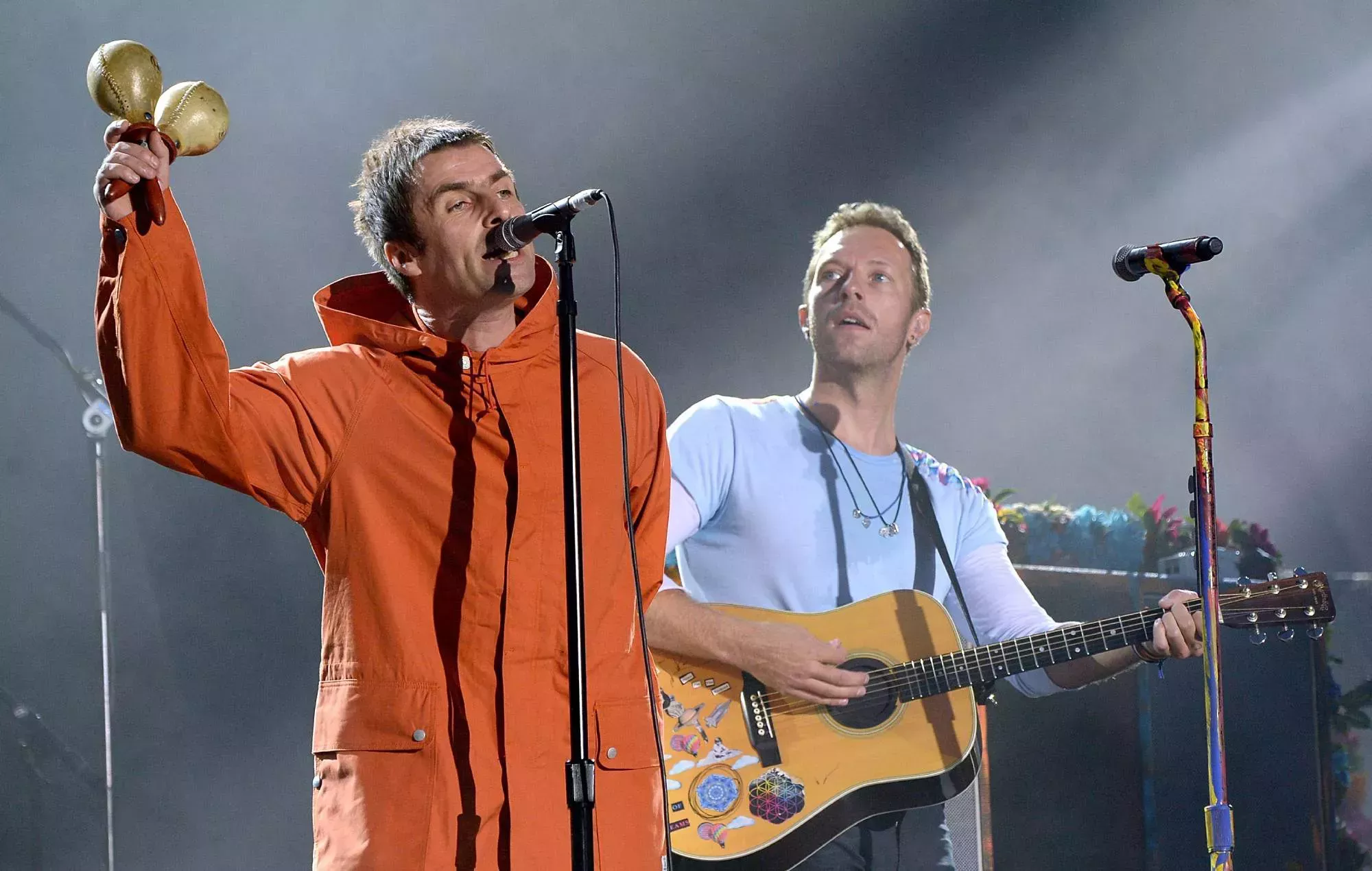 Liam Gallagher sobre la nominación de Coldplay a los BRITs: 