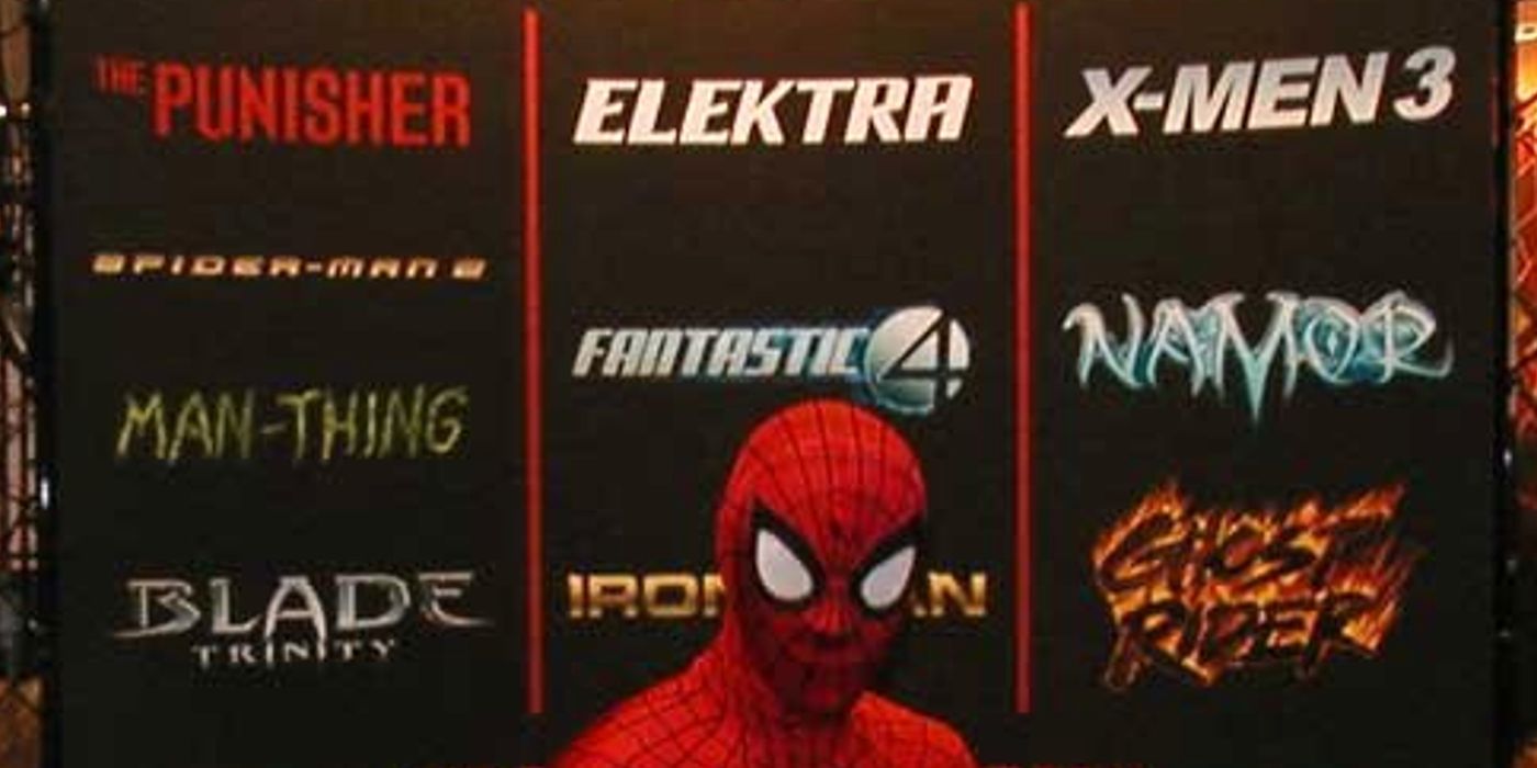 La lista de películas de Marvel de principios de los 2000 con Man-Thing y Namor resurge