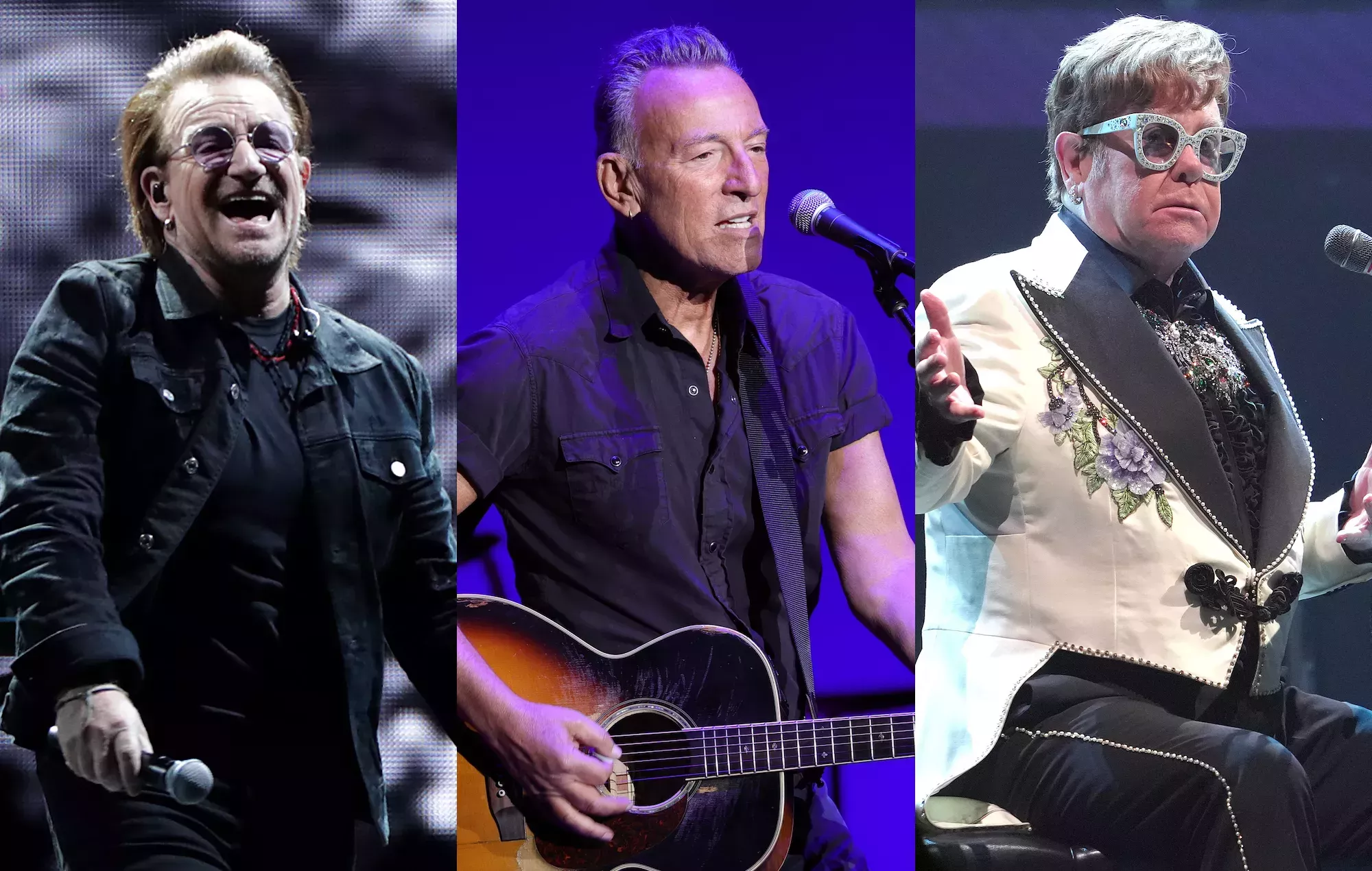 U2, Bruce Springsteen, Elton John y otros comparten mensajes para la campaña 