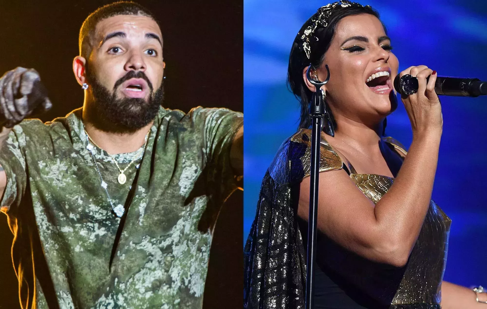 Drake se une a Nelly Furtado en el escenario para interpretar 'I'm Like A Bird'