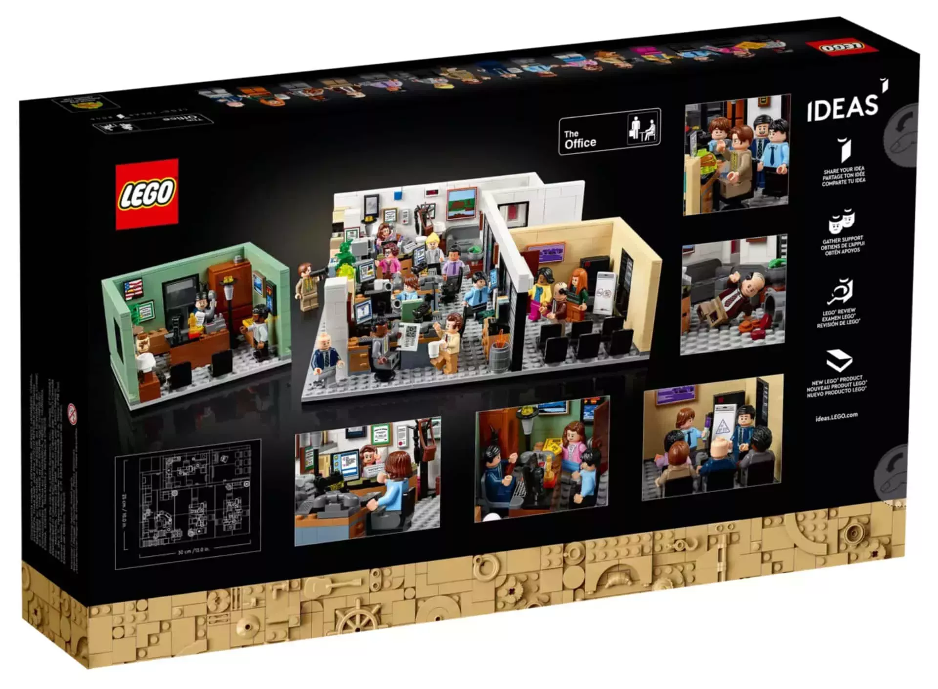 El set de Lego de The Office es una recreación oficial de la serie con minifigs de todo el reparto