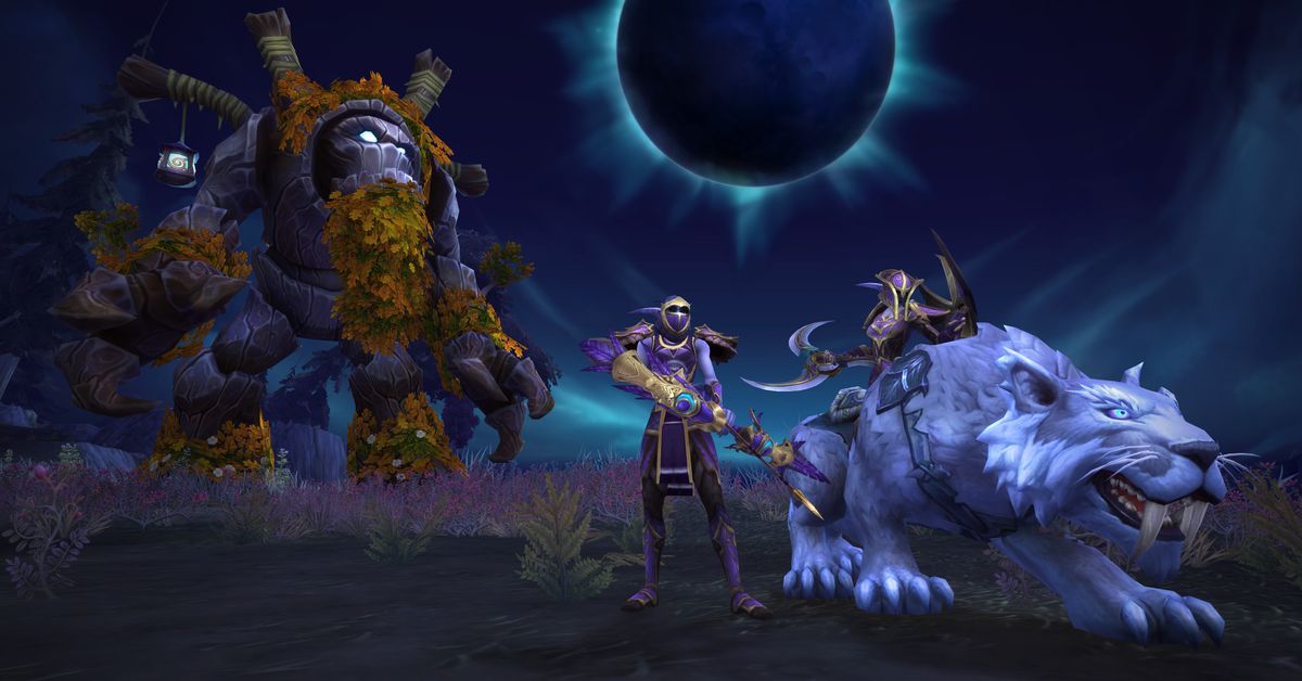 Los fans de World of Warcraft sólo quieren que Blizzard sea amable con los elfos de la noche, por favor
