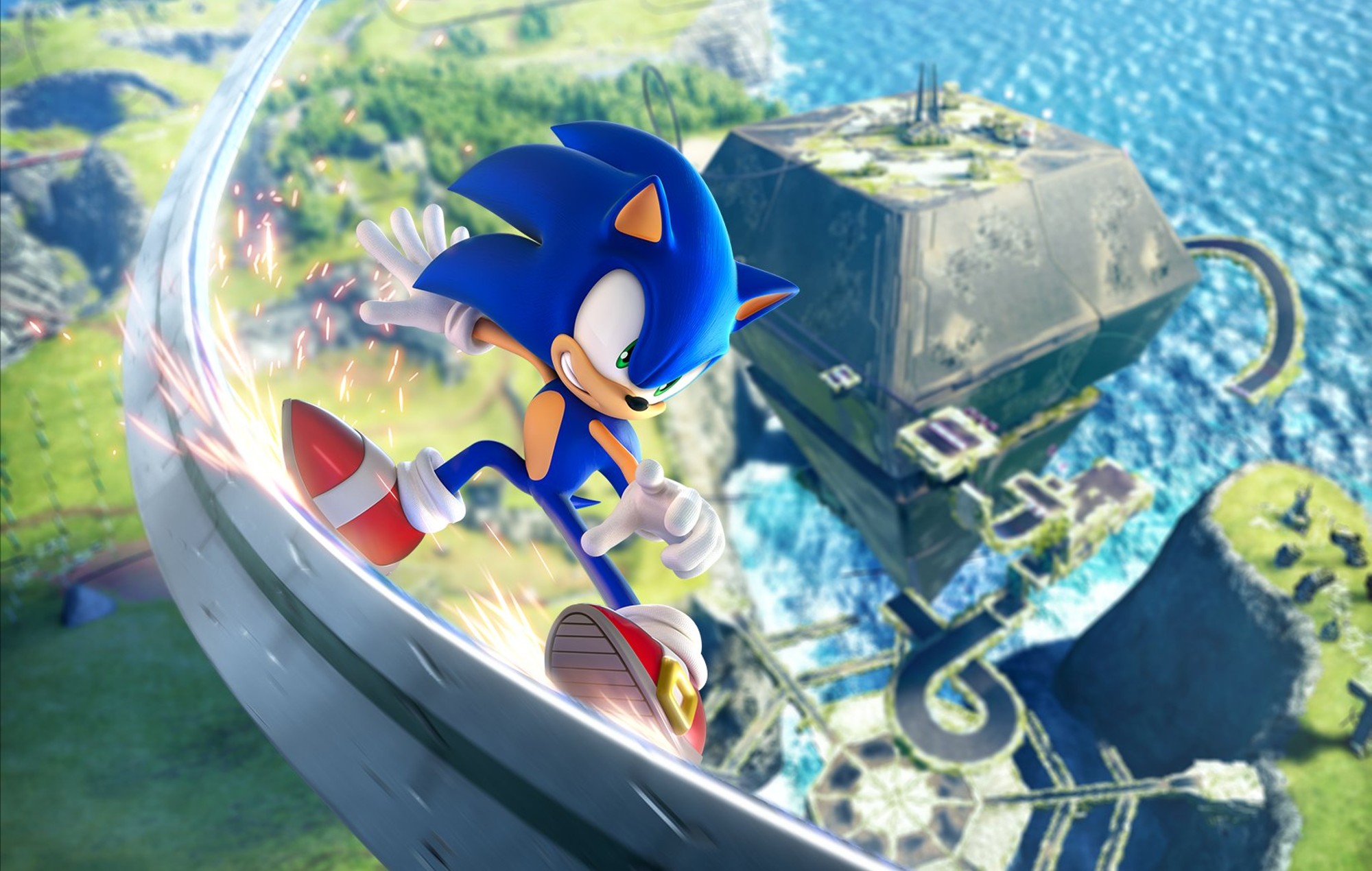 El desarrollador de 'Sonic Frontiers' rechaza las comparaciones con 'Zelda: Breath of the Wild'