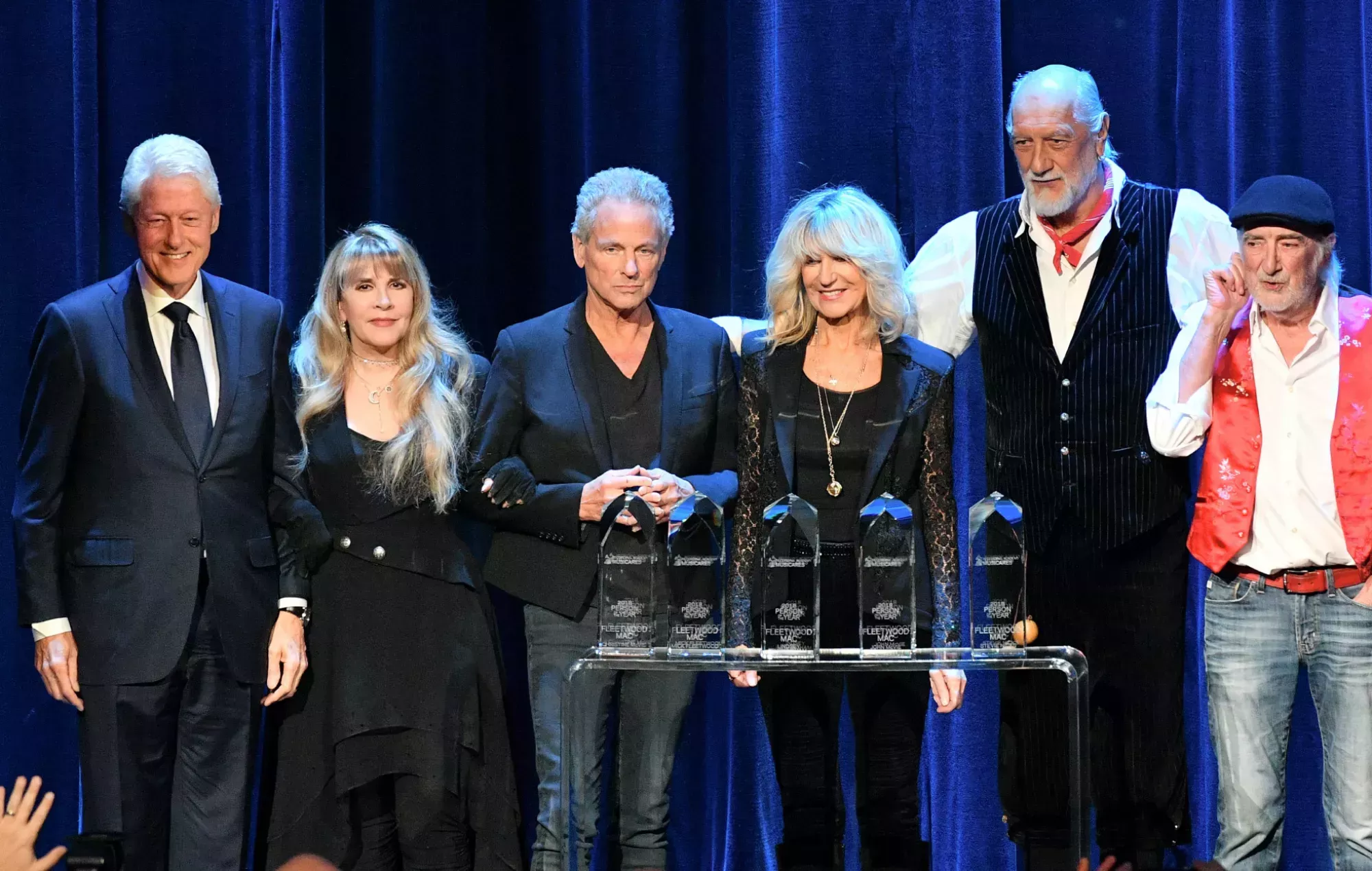 Bill Clinton rinde homenaje a Christine McVie por prestar la canción de campaña de Fleetwood Mac